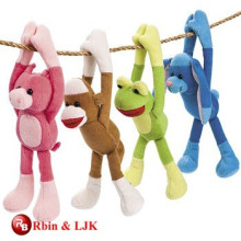 Meet EN71 and ASTM standard long arms and legs monkey plush toy